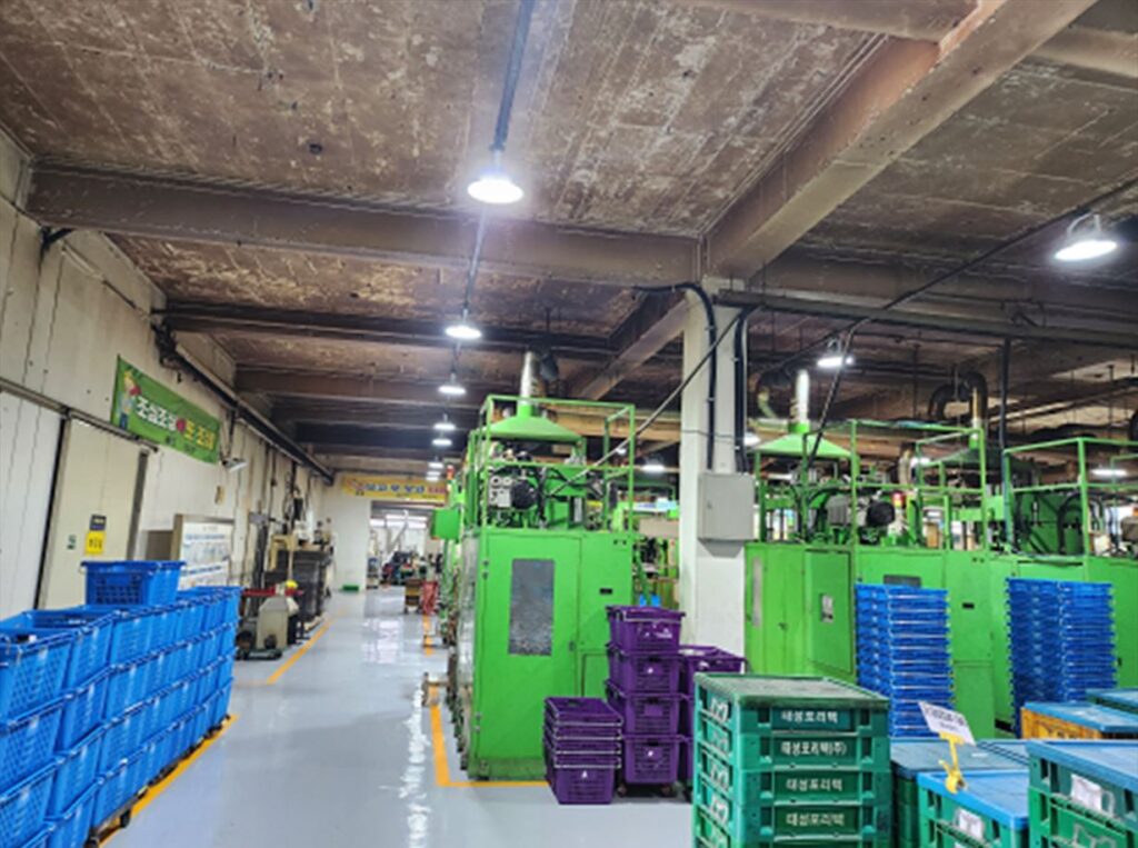 한전지원사업  LED조명 교체공사