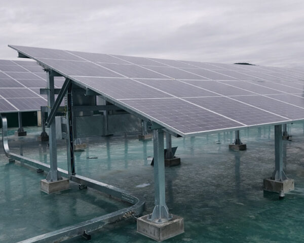 태양광발전 공장지붕형 시공